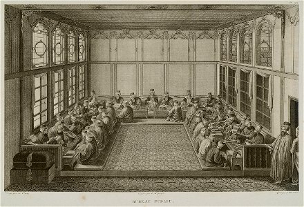 Bureau public - D'ohsson Mouradgea - 1790