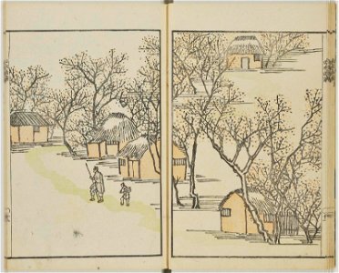 Bunpo sansui gafu 文鳳山水画譜 (Bunpo's Landscape Painting Manual) (BM 1979,0305,0.519 16)