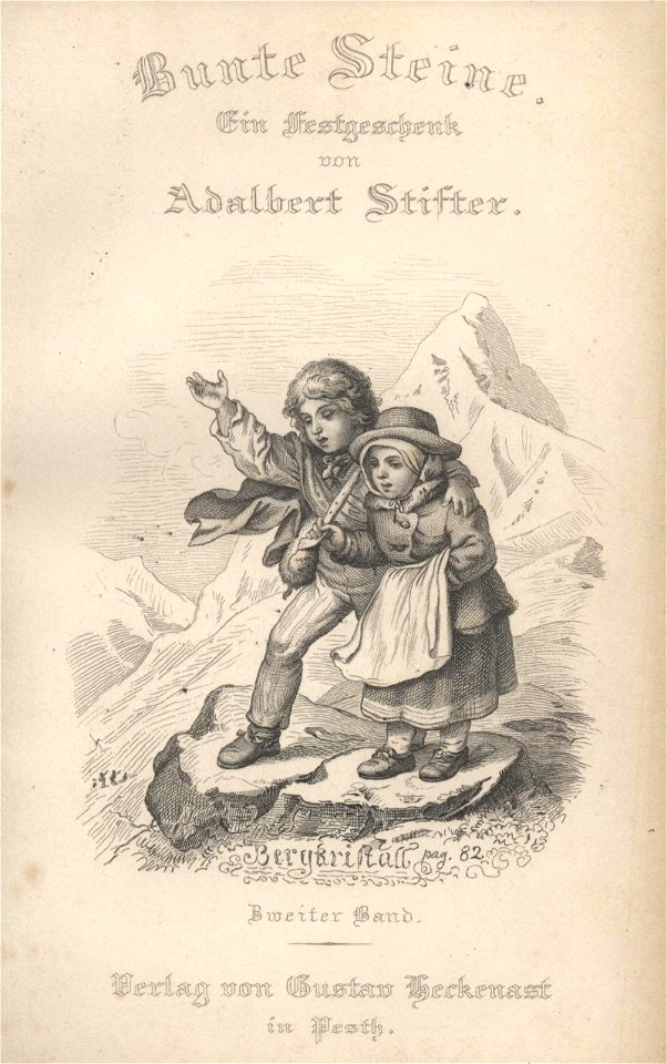 Bunte Steine 1853 - Frontispiz 2