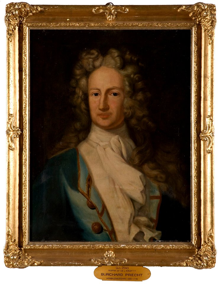 Burchard Precht, 1651-1738 (August Jernberg) - Nationalmuseum - 38907