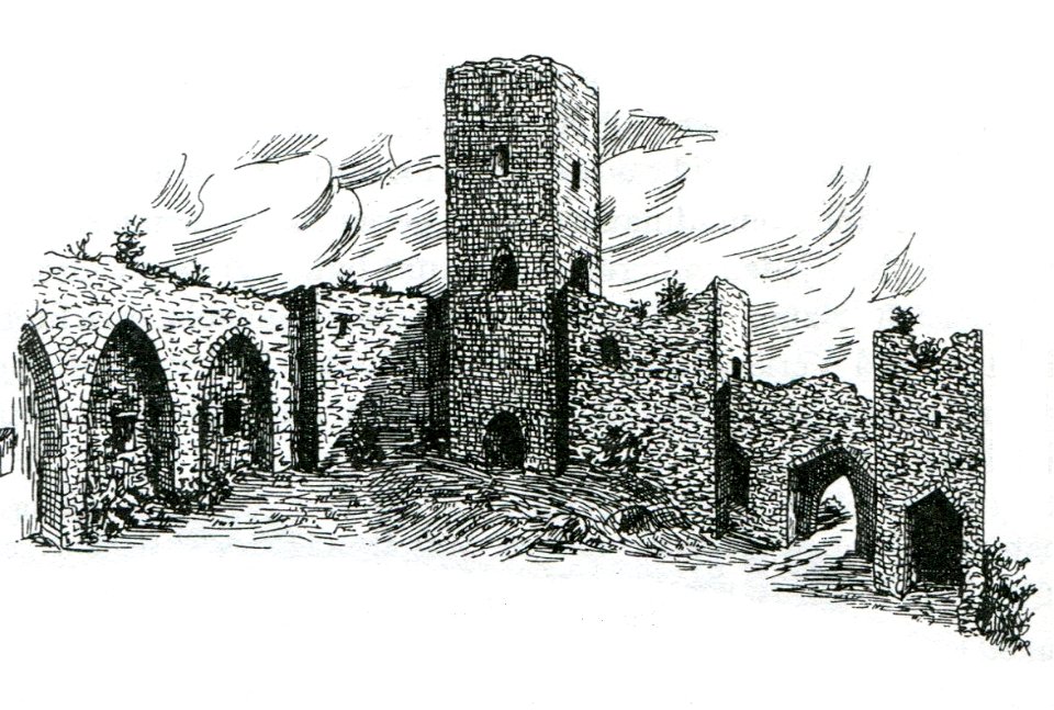 Burg Freienfels um 1900