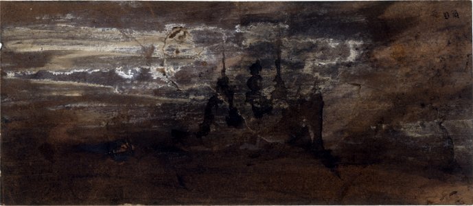 Burg dans la nuit