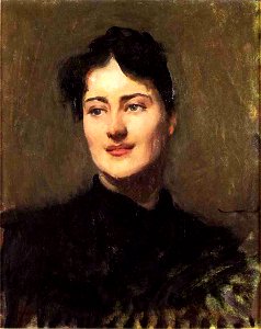 Dennis Miller Bunker - Portrait of a Woman