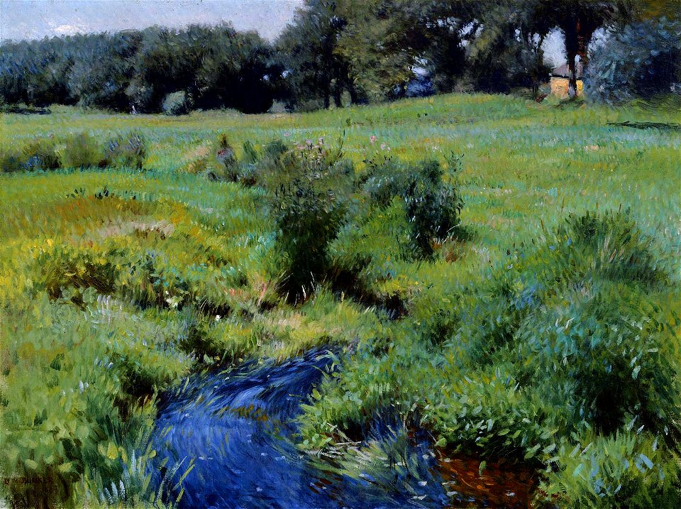Dennis Miller Bunker - The Pool, Medfield - 45.475 - Museum of Fine Arts