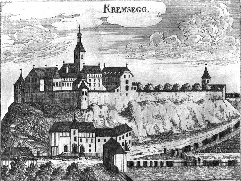 Burg Kremsegg Georg Matthaeus Vischer