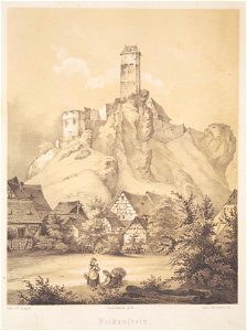 Burg Veldenstein ca 1840 001