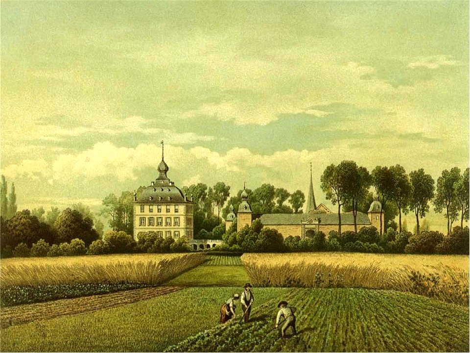 Burg-Kendenich-Lithografie