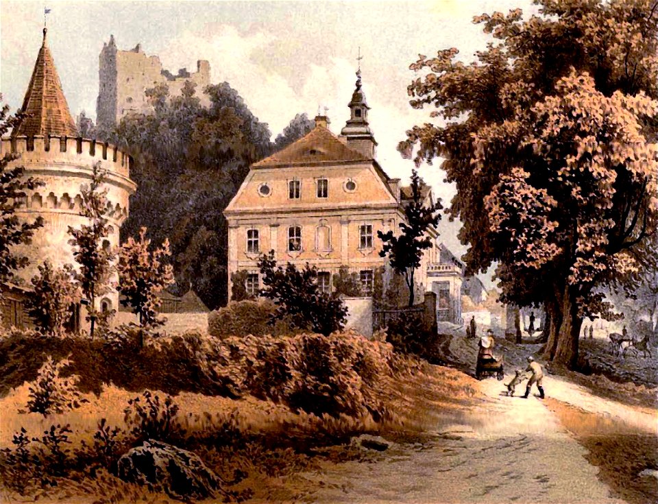 Burg und Schloss Greiffenstein Sammlung Duncker