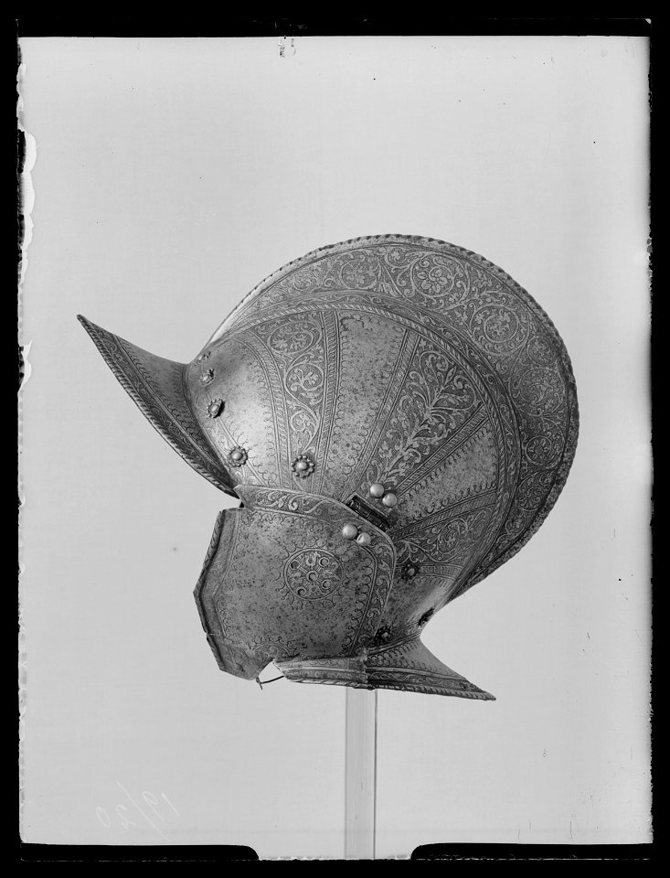 Burgonet, 1500-talets andra hälft - Livrustkammaren - 53514