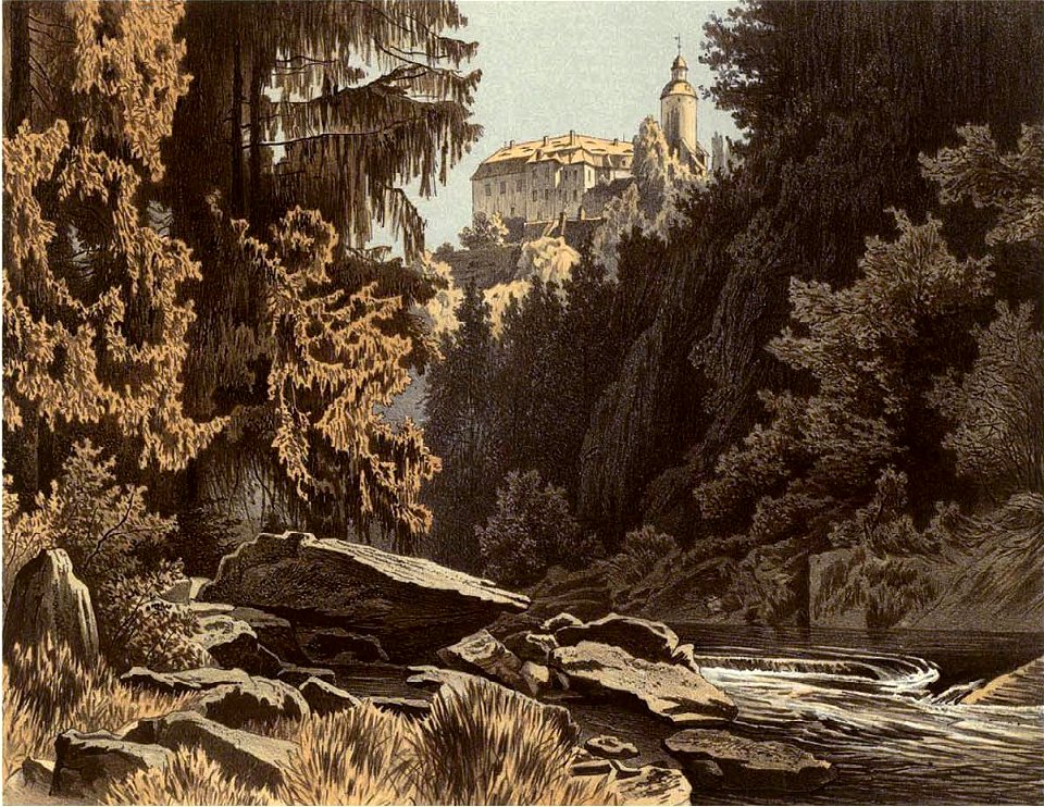 Burg Tzschocha Sammlung Duncker