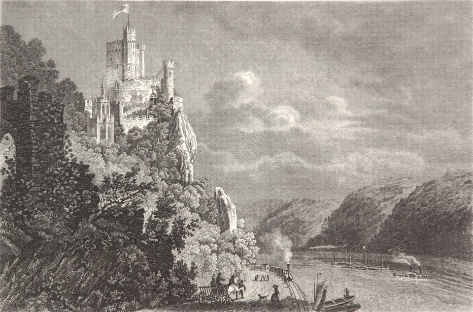 Burg Rheinstein Friedrich Foltz