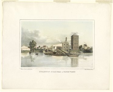 Burlington steam mills and water works LCCN2003674707