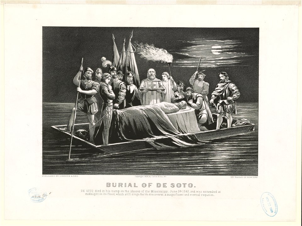 Burial of DeSoto LCCN90714094