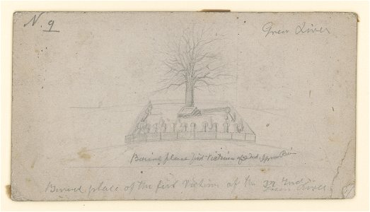 Burial place of the first victims of the 32nd Ind(iana), Green River LCCN2017646914