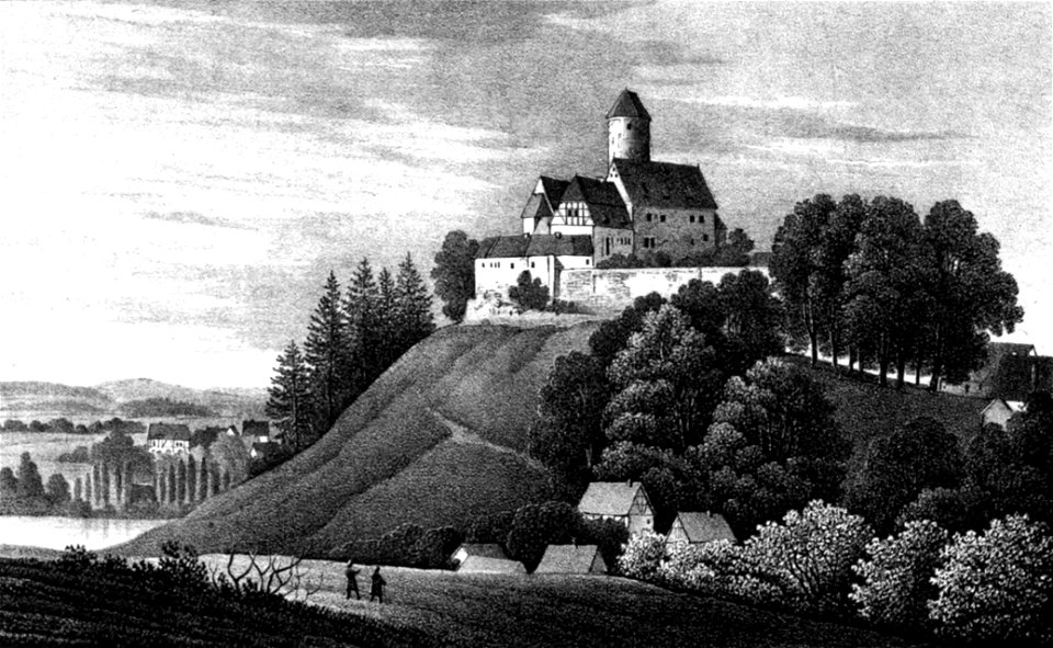 Burg Schönfels Saxonia Museum für saechsische Vaterlandskunde II 35 (cropped)