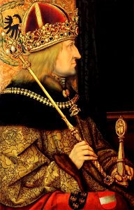 Hans Burgkmair d. Ä. (zugeschr.) - Bildnis Kaiser Friedrich III