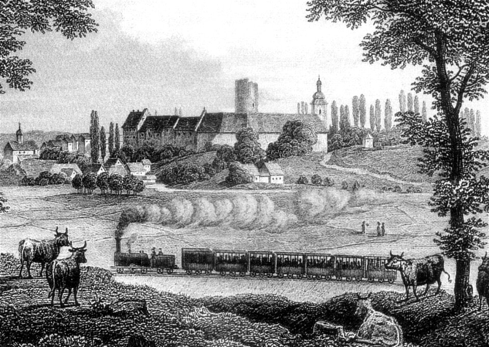 Burgruine Vienenburg um 1850