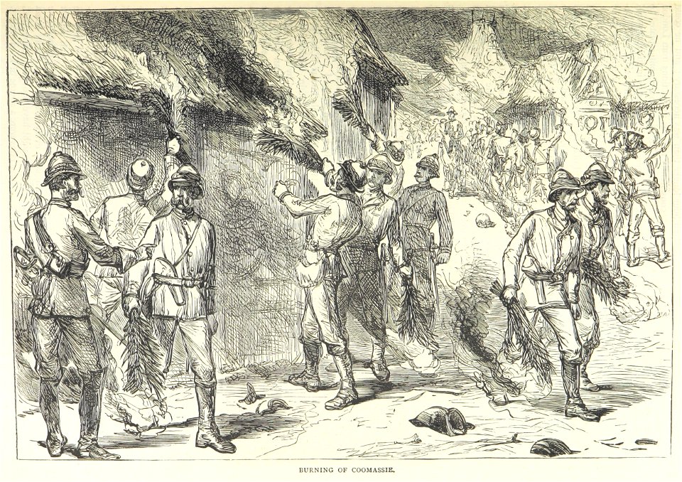 Burning of Coomassie