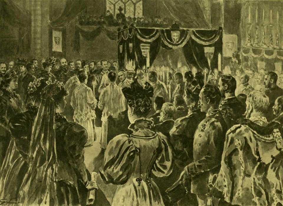 Burial of Béla III of Hungary and Agnes of Antioch in Matthias Church