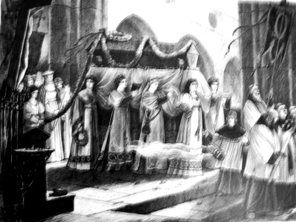 Burial of Frauenlob c1880