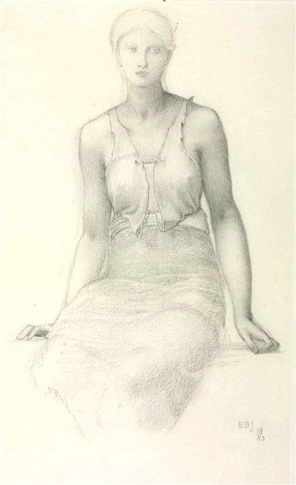 Burne-Jones, Study for King Copethua
