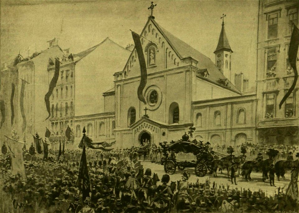 Burial of Empress Elisabeth of Austria