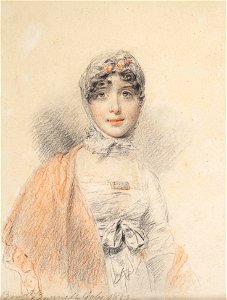 Burnell-98010 - Portrait of a Young Woman - July 1813