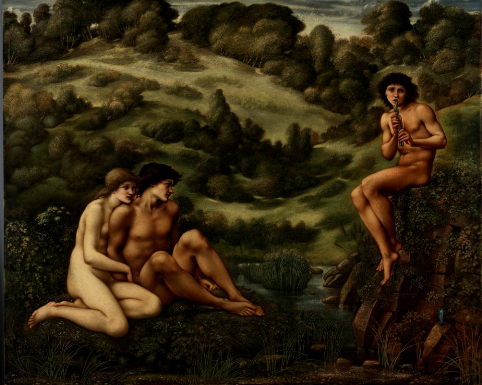 Burne-Jones, Edward - The Garden of Pan - 1886-1887