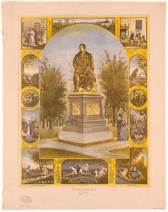 Burns monument the McPherson gift Albany, N.Y. LCCN2004670561