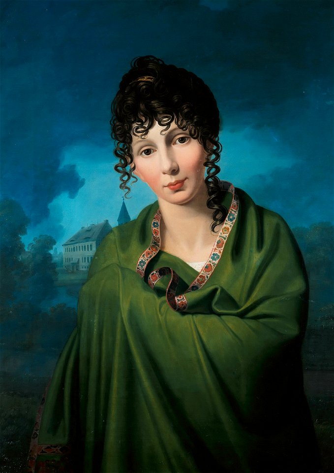Friedrich Bury - Bildnis der Gräfin Luise von Voß (1810)