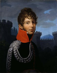 Johann Friedrich Bury - Porträt des Rittmeisters Wilhelm Friedrich Ernst von Dalwigk zu Schauenburg