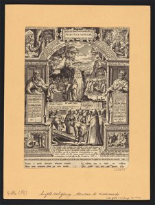Burrying The Dead 1577 print by Hans Bol, S.I 54341, Prints Department, Royal Library of Belgium