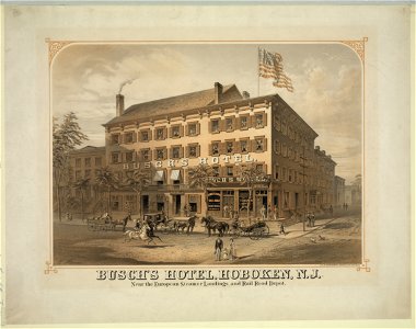 Busch's Hotel, Hoboken, N.J. LCCN2003671711