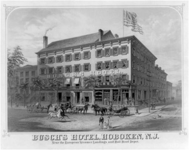 Busch's Hotel, Hoboken, N.J LCCN2003671711