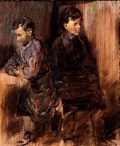 Wilhelm Busch - Die beiden Schusterjungen (Alte Nationalgalerie)