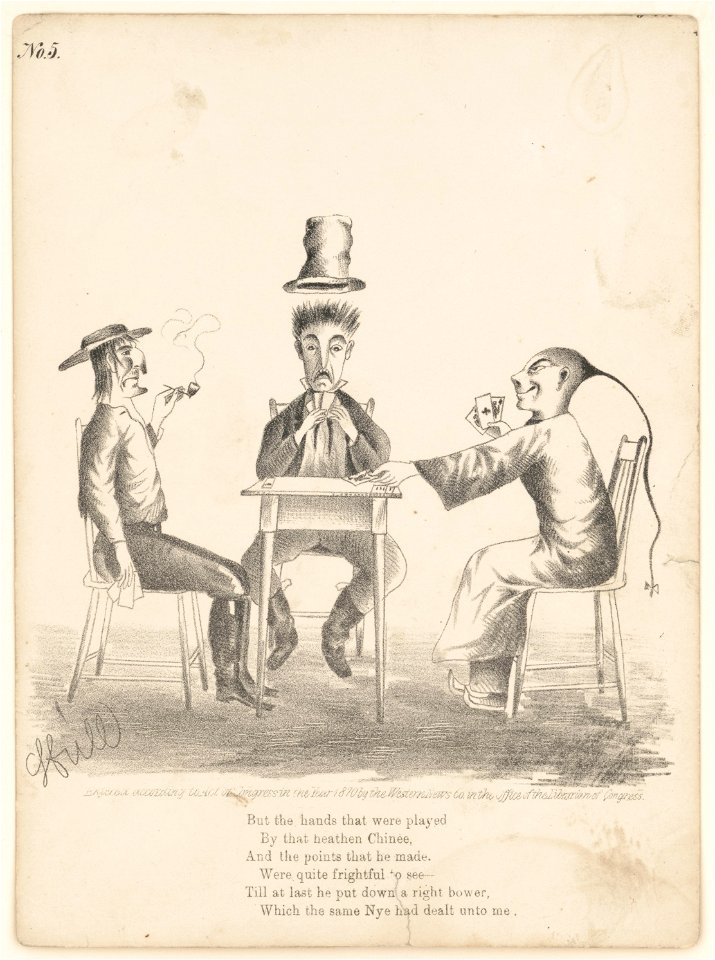 But the hands that were played by that heathen Chinee (sic) ... - Hull. LCCN90716502