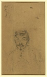 Bust-length portrait of a soldier LCCN2004660069