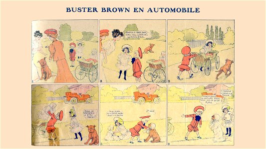 Buster Brown en automobile 1