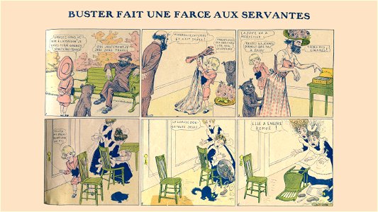 Buster fait une farce aux servantes 1