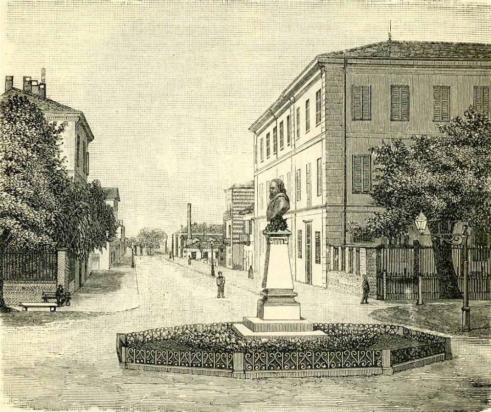 Busto a Giuseppe Garibaldi in Cuneo