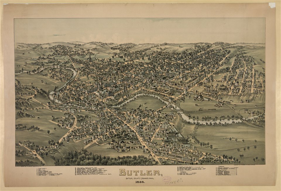 Butler, Butler County Penn LCCN2003681810