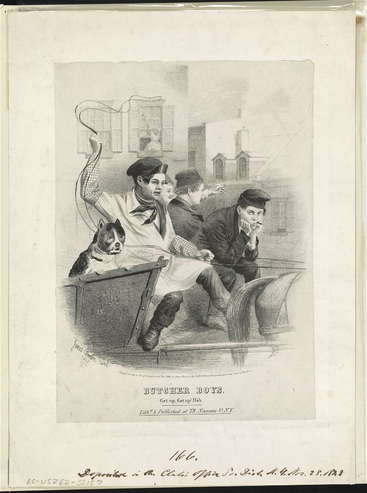 Butcher boys - James Brown del. 1848. LCCN2013646750