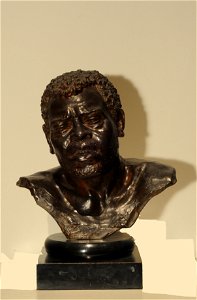 Busto de esclavo - Francisco Cafferata