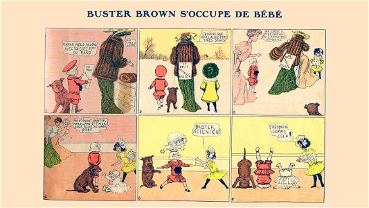 Buster Brown s'occupe de bébé 1
