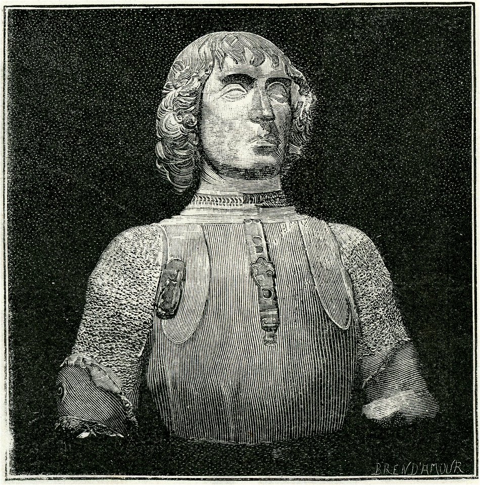 Busto marmoreo di Pino III degli Ordelaffi