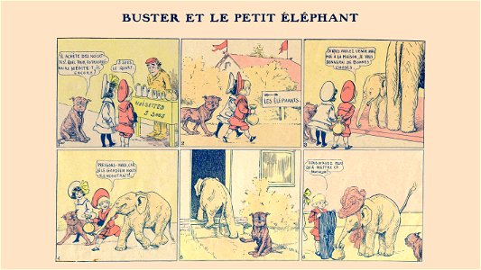 Buster et le petit éléphant 1