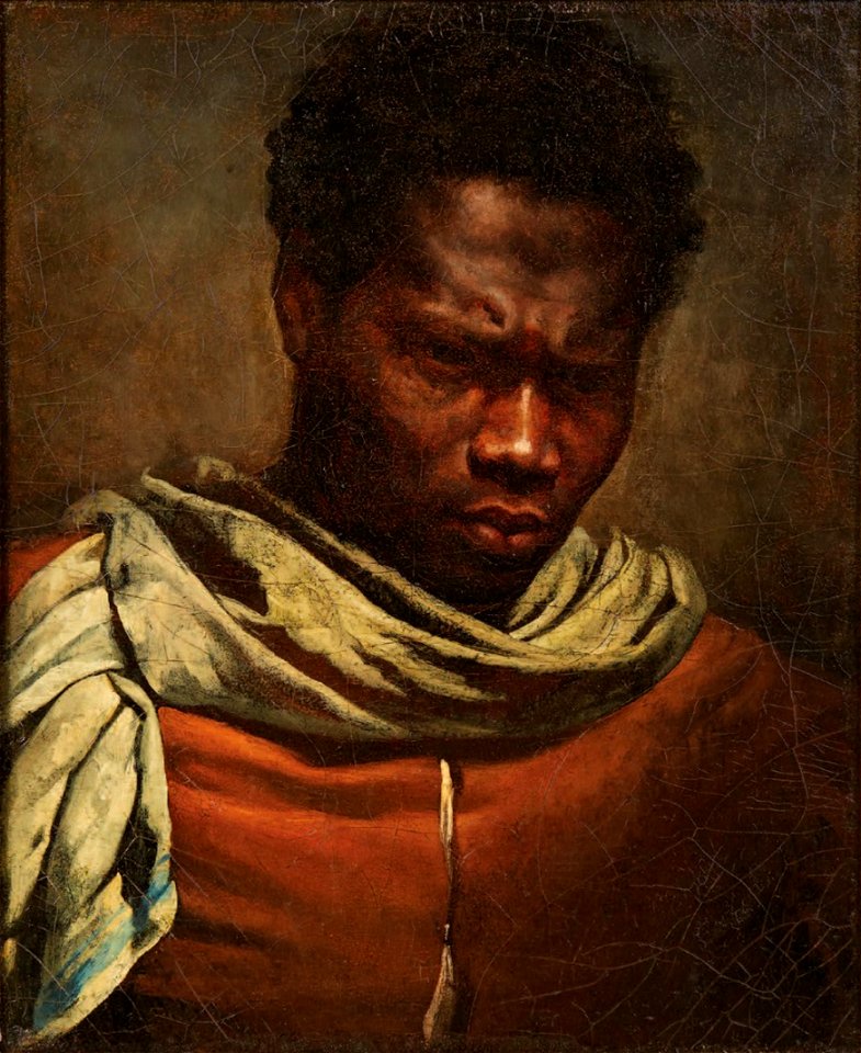 Buste jeune noir Gericault