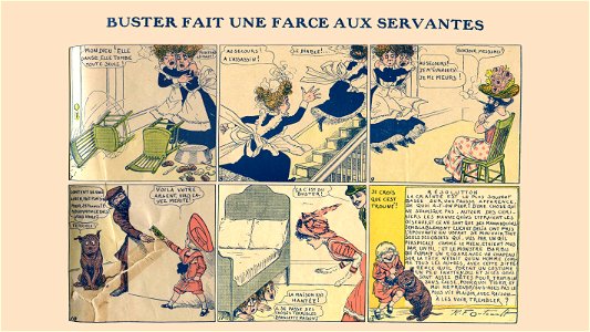 Buster fait une farce aux servantes 2