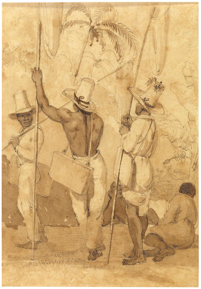 Butterfly Catchers, da Coleção Brasiliana Iconográfica