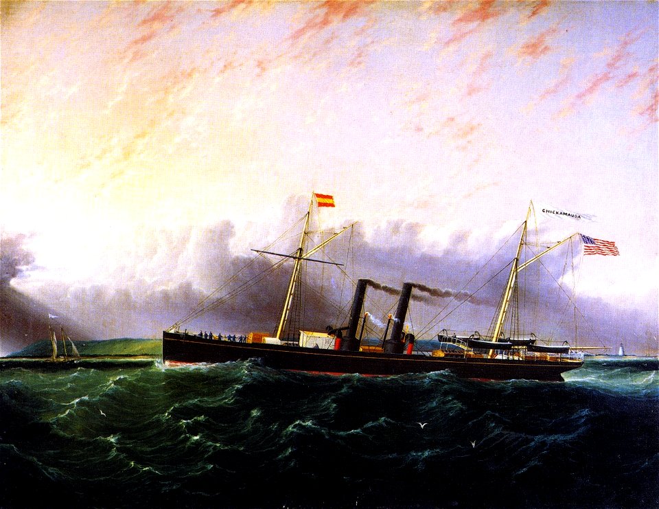 James E. Buttersworth - Steamship Chickamauga